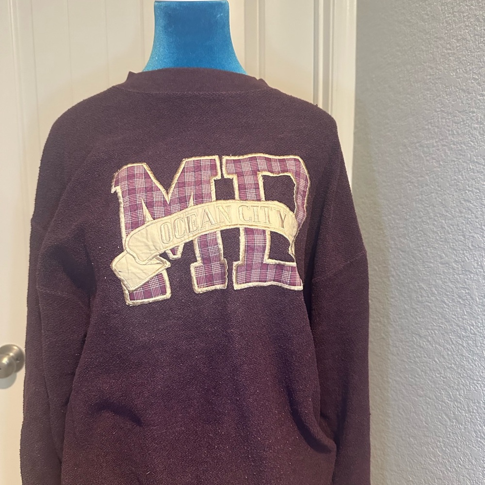 Vintage H.L. Miller Gold Ocean City MD Pullover Sweatshirt – Size Large